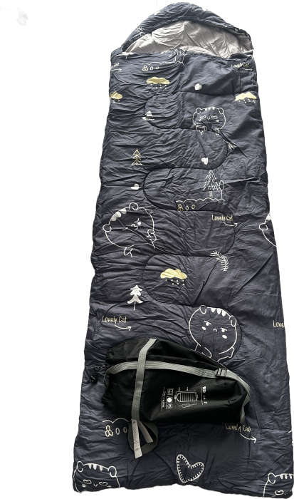 图片4(1) Printed Cotton Sleeping Bag - Image 1